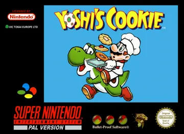 Yoshi's Cookie (Europe) box cover front